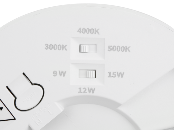 9-12-15- Watt CCT Easy Flex weiß Eckig